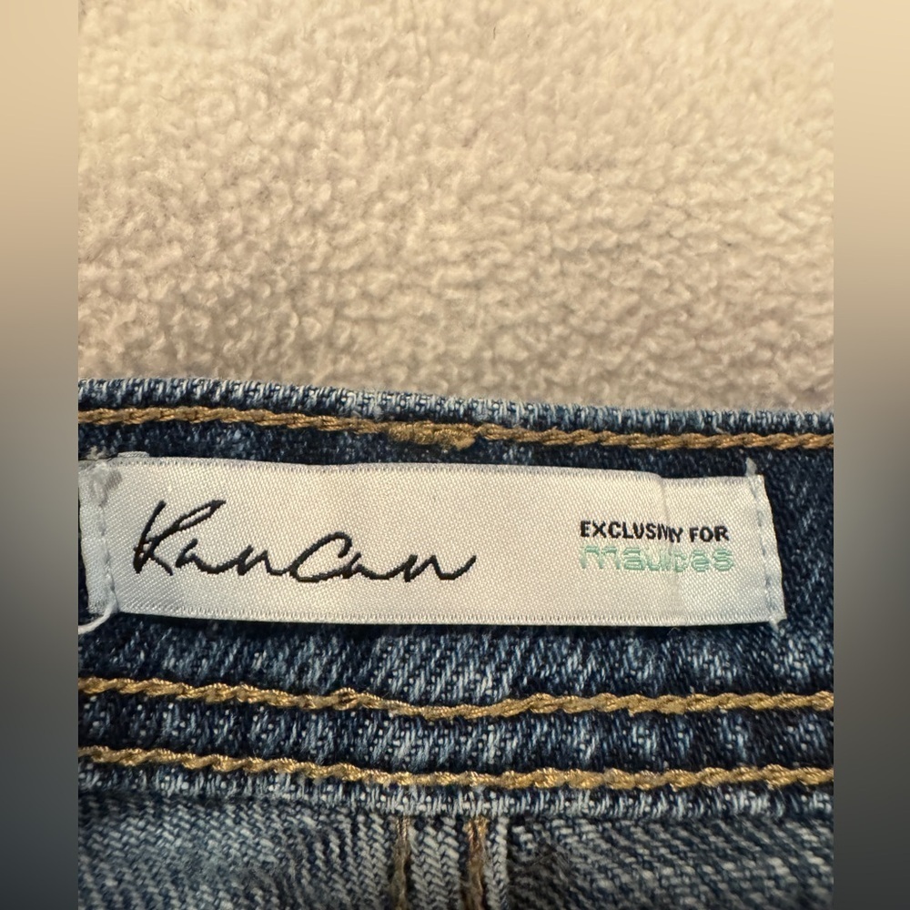 Kancan Distressed Denim Shorts - Picture 3 of 7